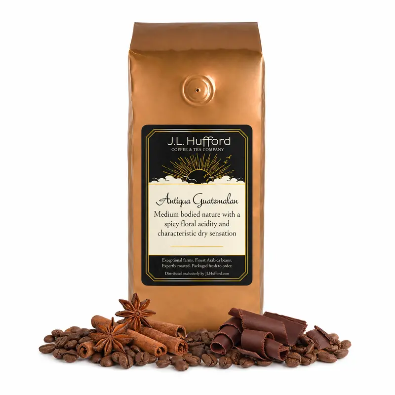 J.L. Hufford Antigua Guatemalan Single-Origin Whole Bean Coffee 1