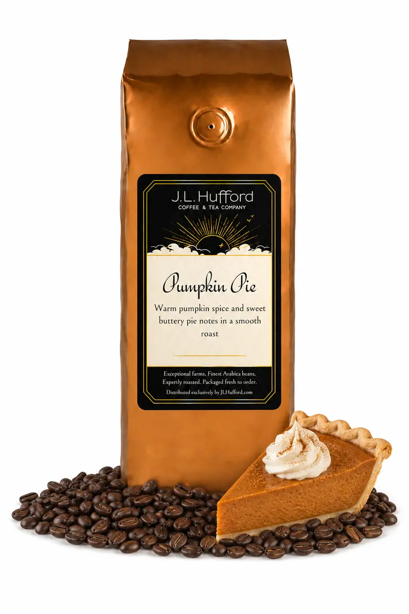 J.L. Hufford Pumpkin Pie Flavored Ground Coffee Blend 1