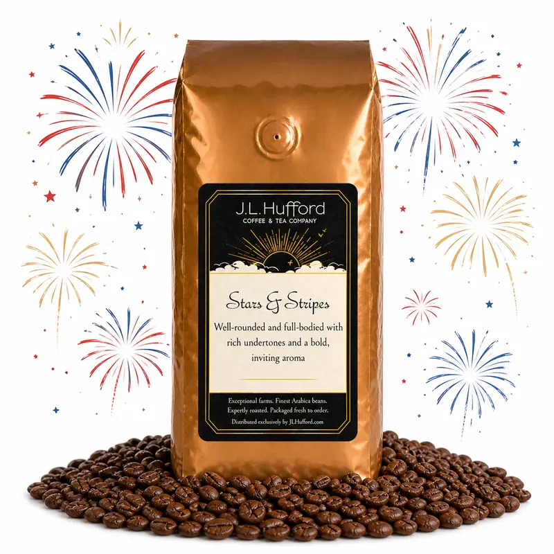 J.L. Hufford Stars & Stripes Coffee – Patriotic Blend With Caramel Finish 1