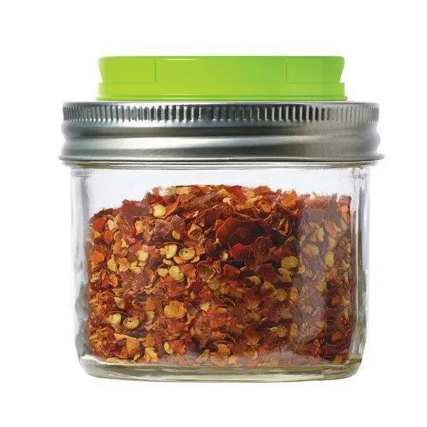 Jarware Mason Jar Spice Lid: Airtight Storage Cap With Built-In Shaker 1