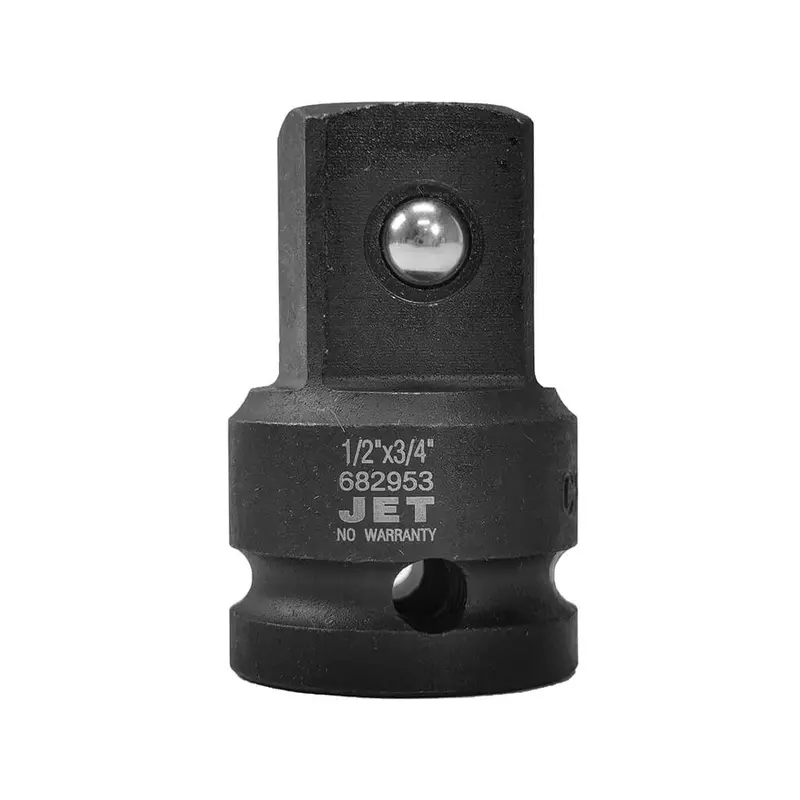 Jet 682953 Impact Socket Adapter – 1/2-Inch Female To 3/4-Inch Male For High-Torque Socket Extensions 1