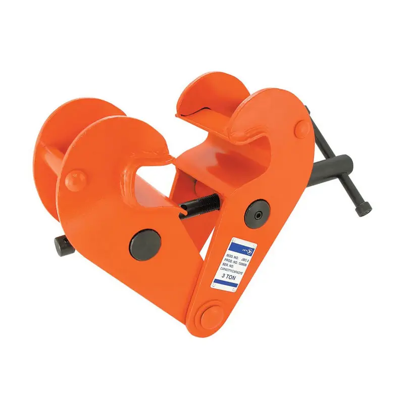 Jet Jbc-3 3-Ton Heavy-Duty Beam Clamp – Locking Screw Design For Secure Structural Mounting 1