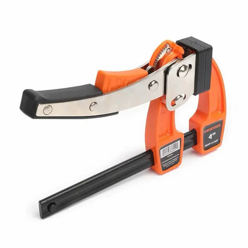 Jorgensen 4-Inch Gear-Driven Clamp – Precision Adjustment & Rigid Hold 1