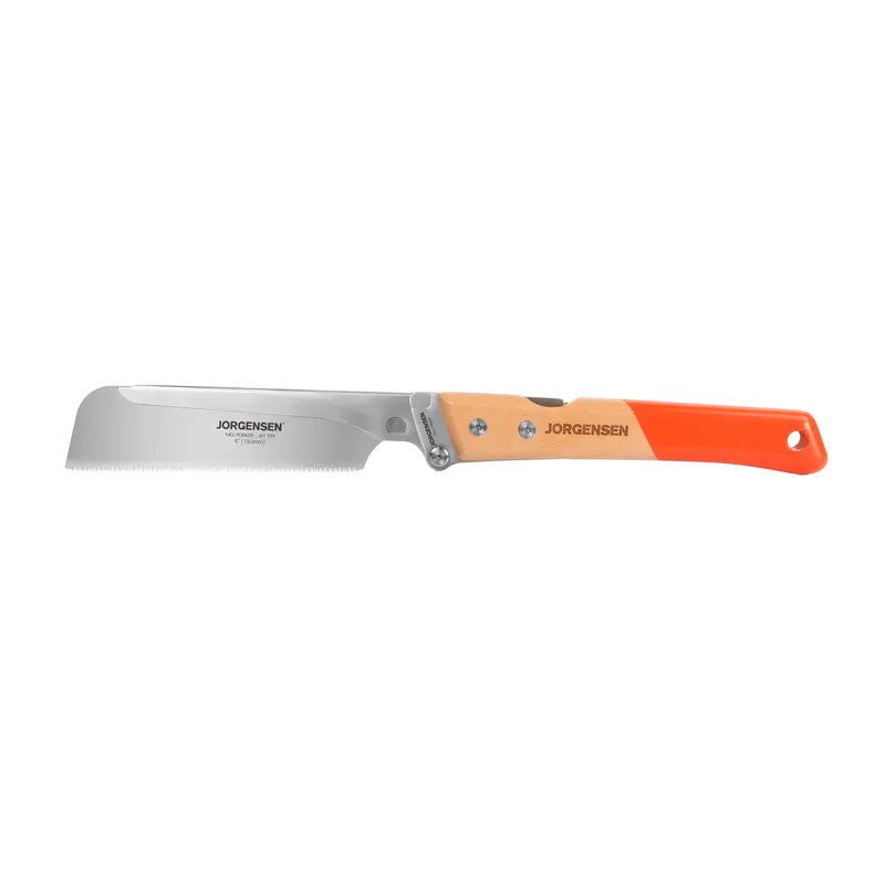 Jorgensen Pro Folding Pull Saw – 6" Compact Design For Tight Spaces 1