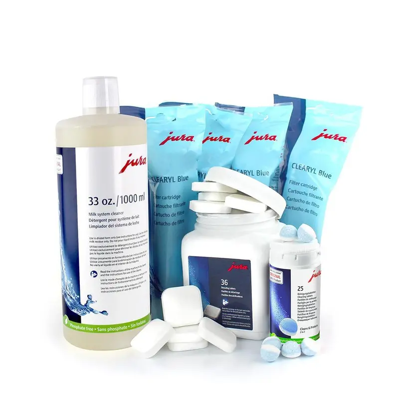 Jura Clearyl Blue Heavy-Duty Maintenance Kit For Automatic Coffee Machines 1