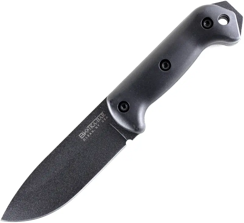 Ka-Bar Bk2 Becker Companion Fixed Blade – 5.25-Inch 1095 Cro-Van Steel, Ultramid Handle, Plastic Sheath 1