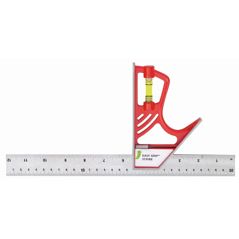 Kapro 12" Combination Square – Magnetic Lock & Dual-Scale Readings 1
