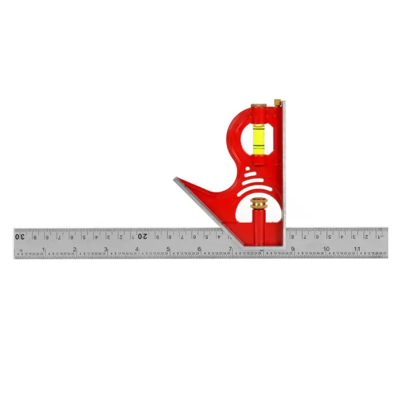 Kapro 12" Heavy-Duty Cast Zinc Combination Square – Precision Machined 1