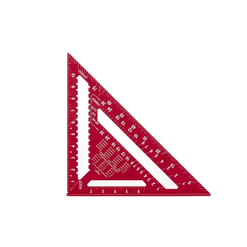 Kapro 12-Inch High-Definition Anodized Rafter Square 1