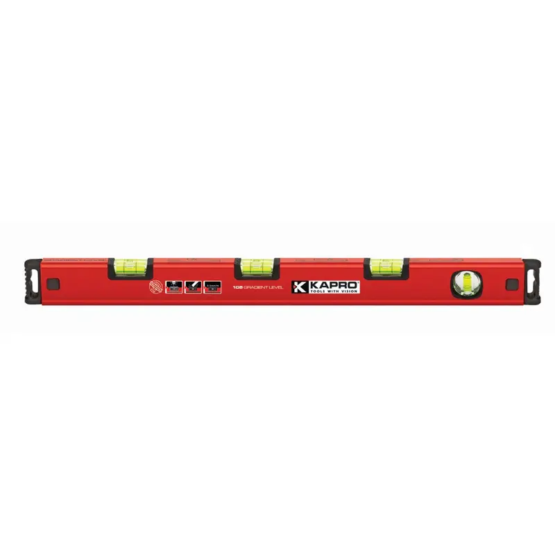 Kapro Topgrade 24" Slope-Measuring Gradient Box Level With Dual Vials 1