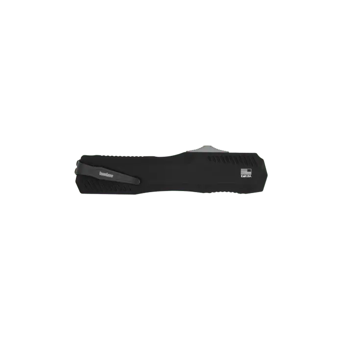 Kershaw Livewire Compact Auto Folder – Aluminum Body, Black Anodized (Model 9000Cf) 1