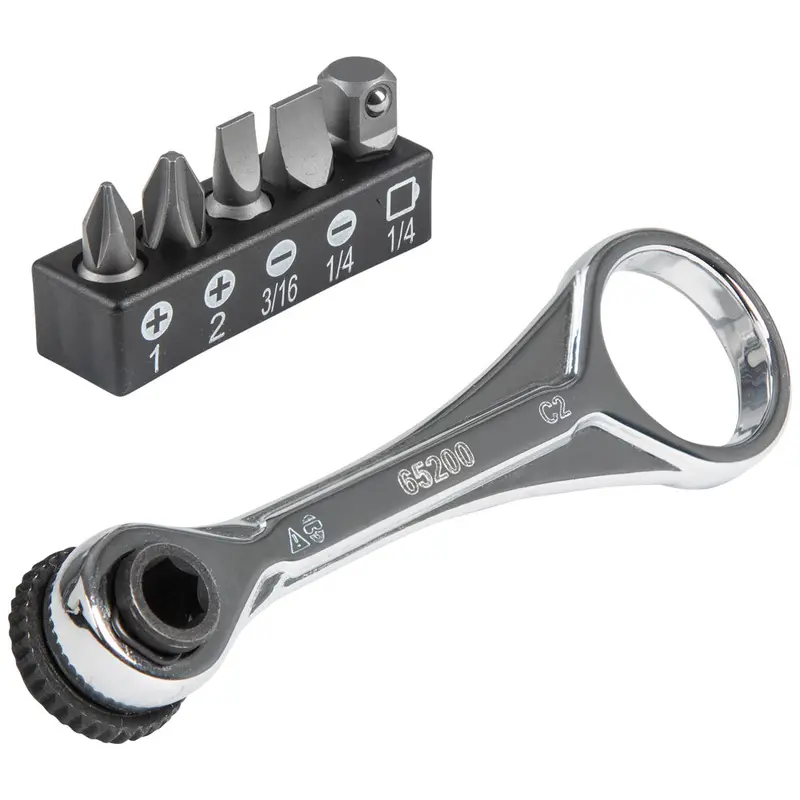 Klein 5-Piece Slim-Profile Mini Ratchet Tool Set 1