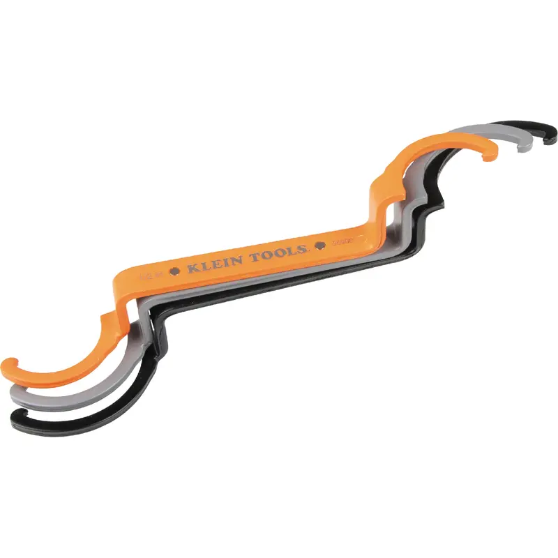Klein 50900R Locknut Wrench Kit — Heavy-Duty Adjustable Set 1