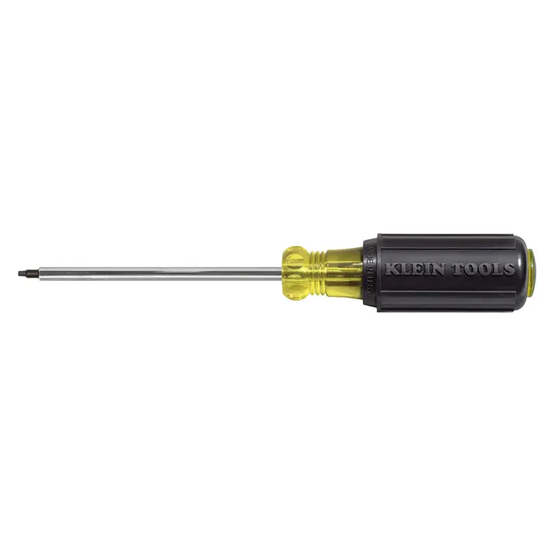 Klein 661 #1 Square Recess Screwdriver — 4-Inch Shank For Precision Fastening 1