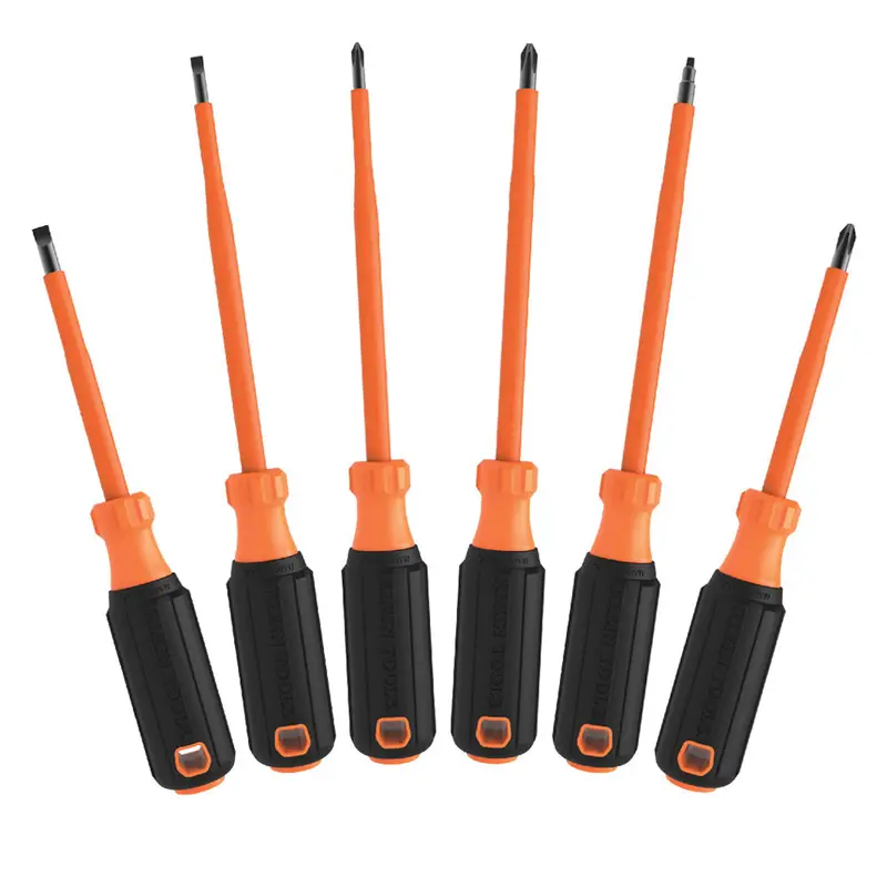 Klein 85076Ins Six-Piece 1000V Insulated Screwdriver Kit 1
