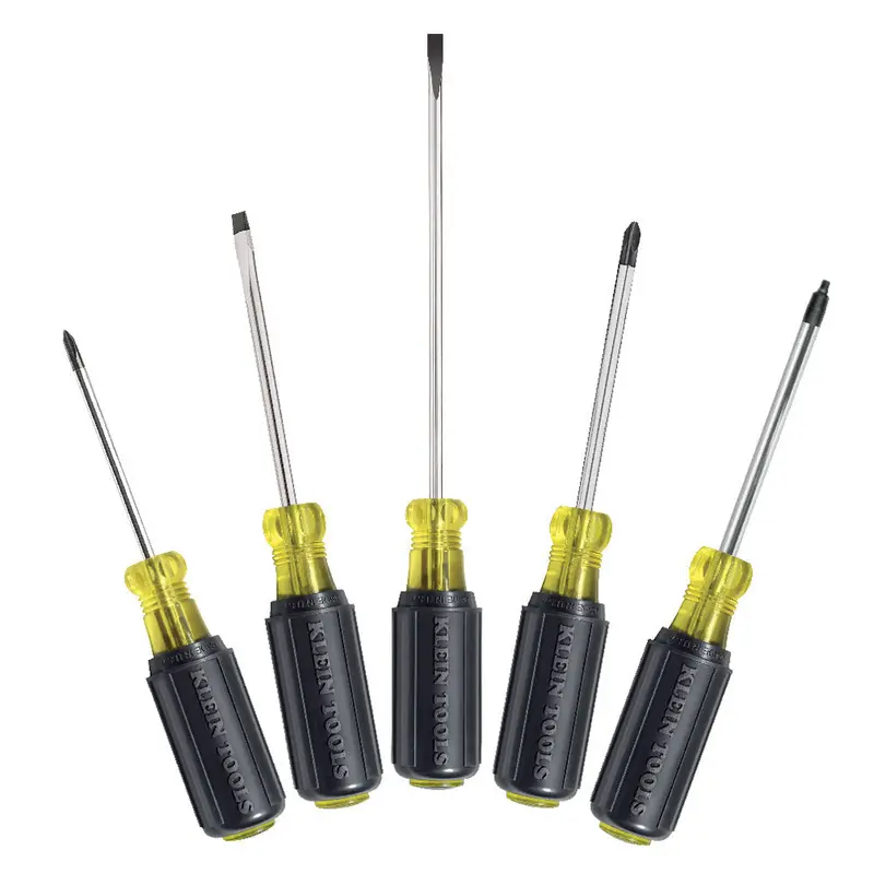 Klein 85445 Five-Piece General-Purpose Screwdriver Set 1