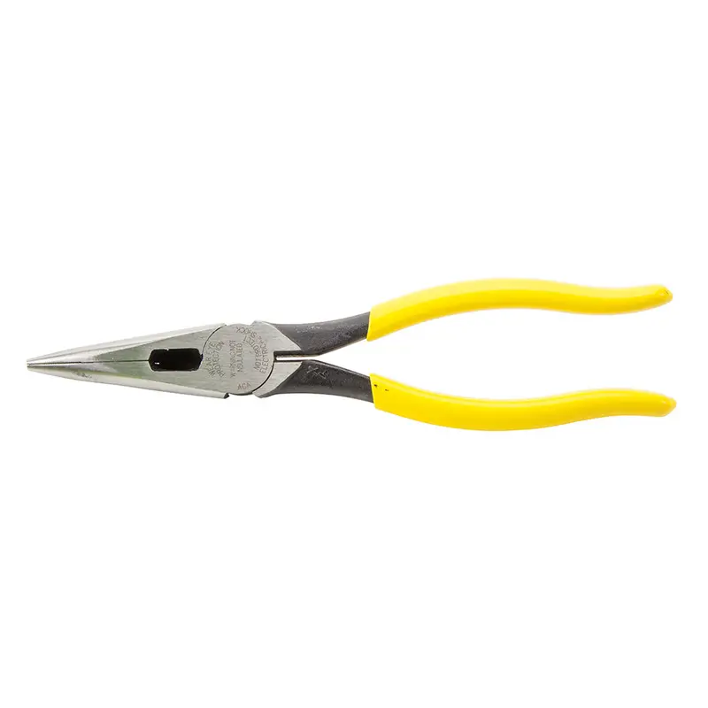 Klein D203-8 8-Inch Needle-Nose Side-Cutting Pliers 1