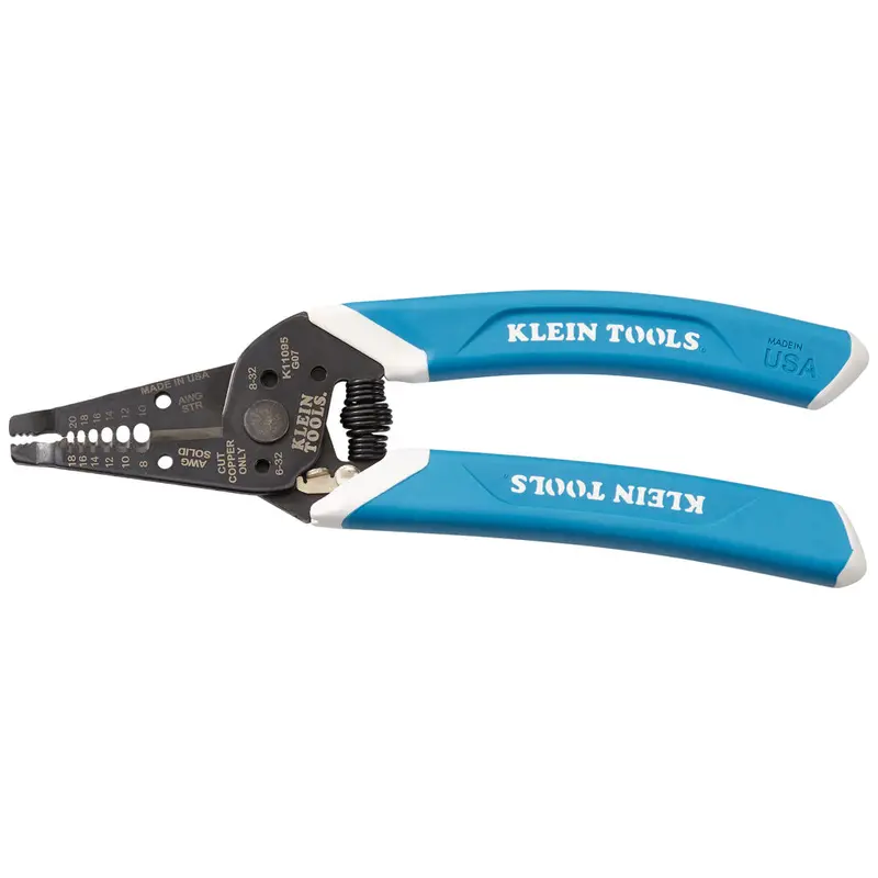 Klein K11095 Kurve Wire Stripper/Cutter — Optimized For 8–20 Awg 1