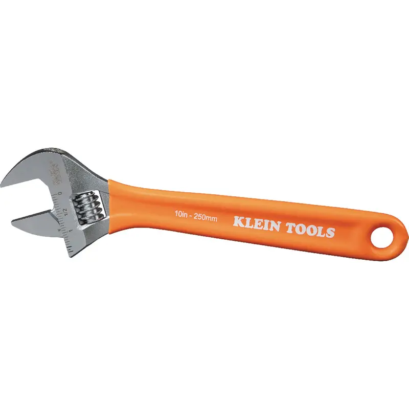 Klein O50710 10-Inch Extra-Capacity Adjustable Wrench 1