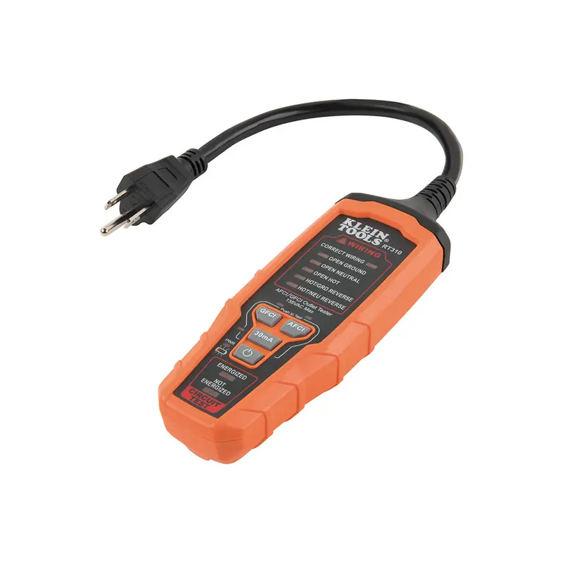 Klein Rt310 Dual-Function Afci/Gfci Outlet Tester 1