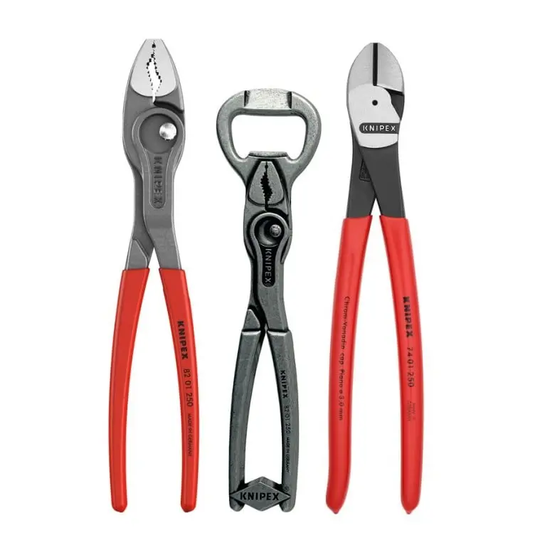 Knipex 3-In-1 Multi-Tool Set – Pliers, Wire Cutter & Bottle Opener, Compact Us Design 1