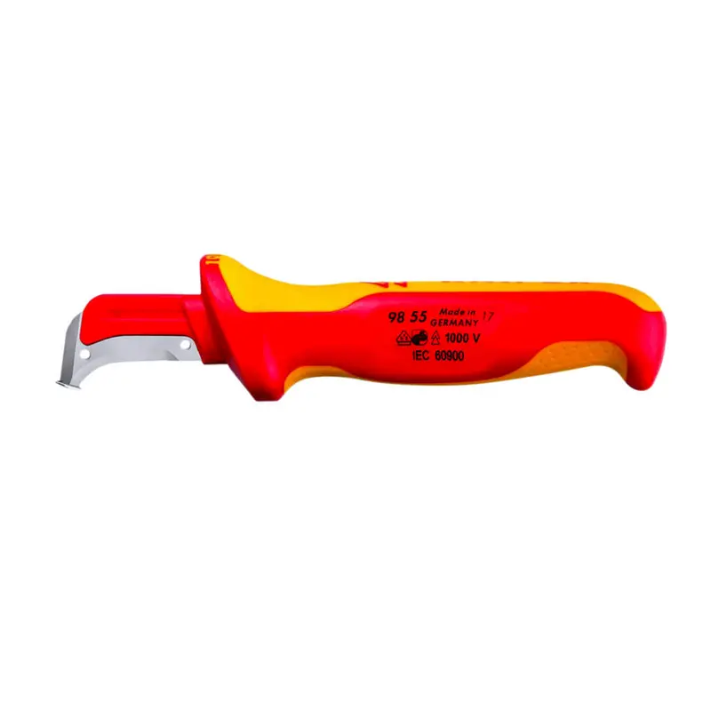 Knipex 98551000-Volt Insulated Dismantling Knife – Electrician-Safe Tool 1