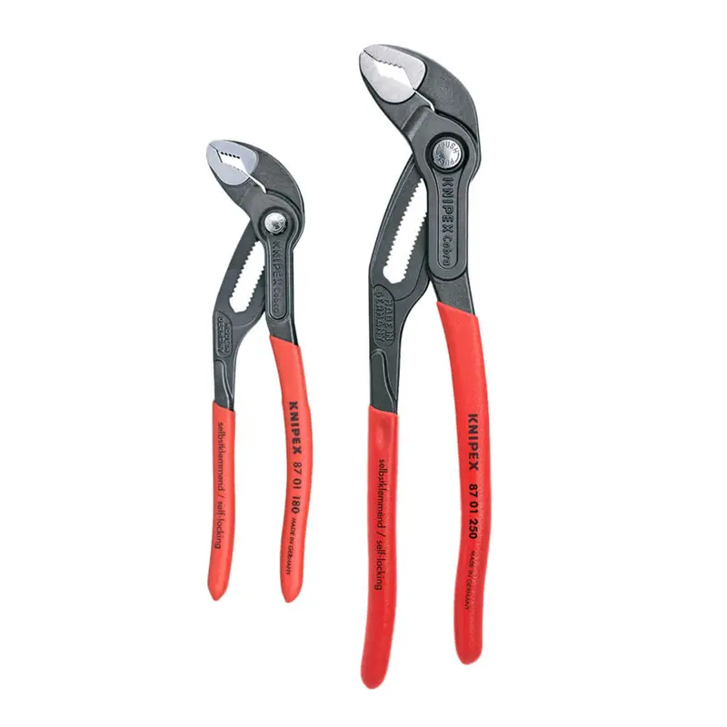Knipex Two-Piece Cobra Water Pump Pliers Set: 7.25-Inch & 10-Inch (Model 00 31 20 V01) 1