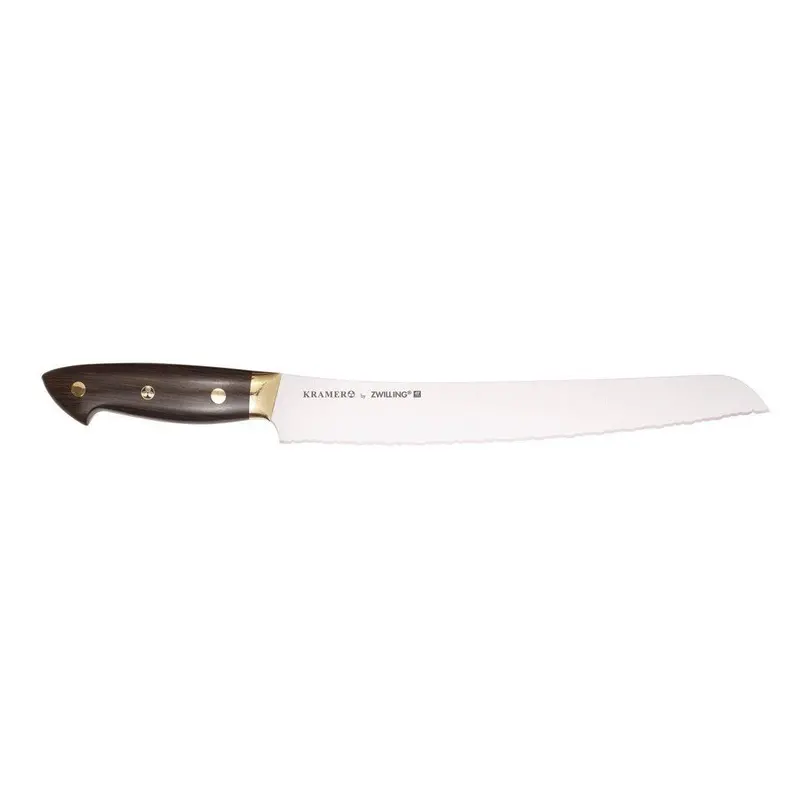 Kramer By Zwilling 2.0 Carbon Steel Bread Knife – 9-Inch Serrated Blade 1