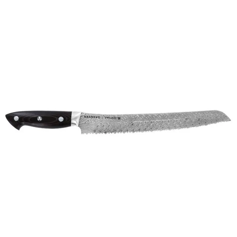 Kramer By Zwilling Damascus Bread Knife – 9-Inch For Crusty Loaves 1