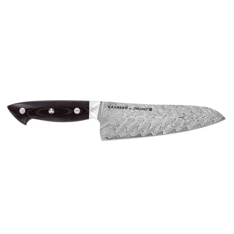 Kramer By Zwilling Damascus Santoku Knife – 7-Inch Japanese-Style Chef'S Tool 1