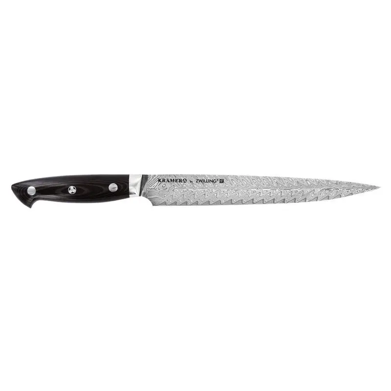 Kramer By Zwilling Damascus Stainless Carving Knife – 9-Inch Blade 1
