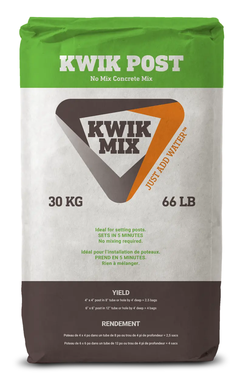 Kwik Mix Concrete Post Mix – 30 Kg Bag 1