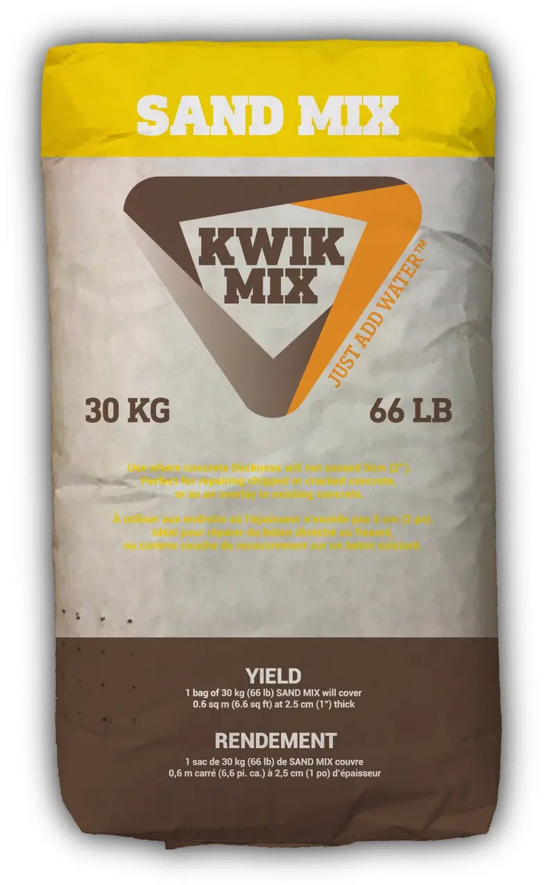 Kwik Mix Concrete Sand Mix – 30 Kg Bag 1