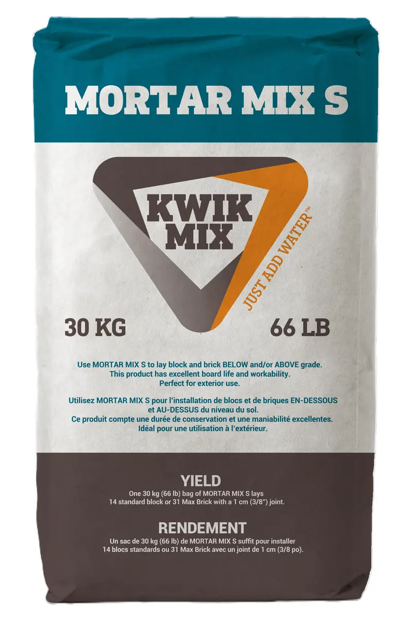 Kwik Mix Mortar Mix Type S – 30 Kg Bag 1