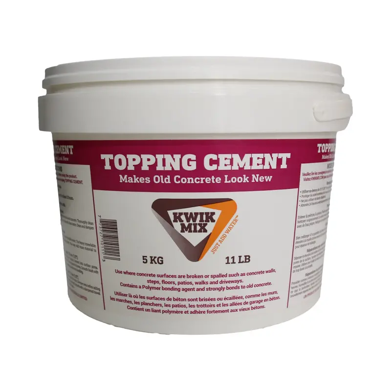 Kwik Mix Trowel & Bond Topping Cement – 5 Kg Versatile Repair And Skim Coat Mix 1
