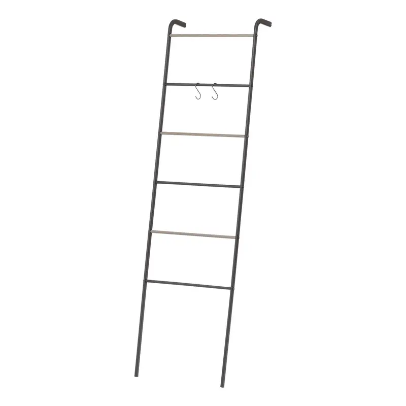 Ladder-Style Metal Garment Rack – Vertical Space Efficient 1
