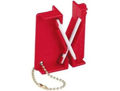 Lansky Mini Crock Stick Knife Sharpener – Portable Ceramic Rod System 1