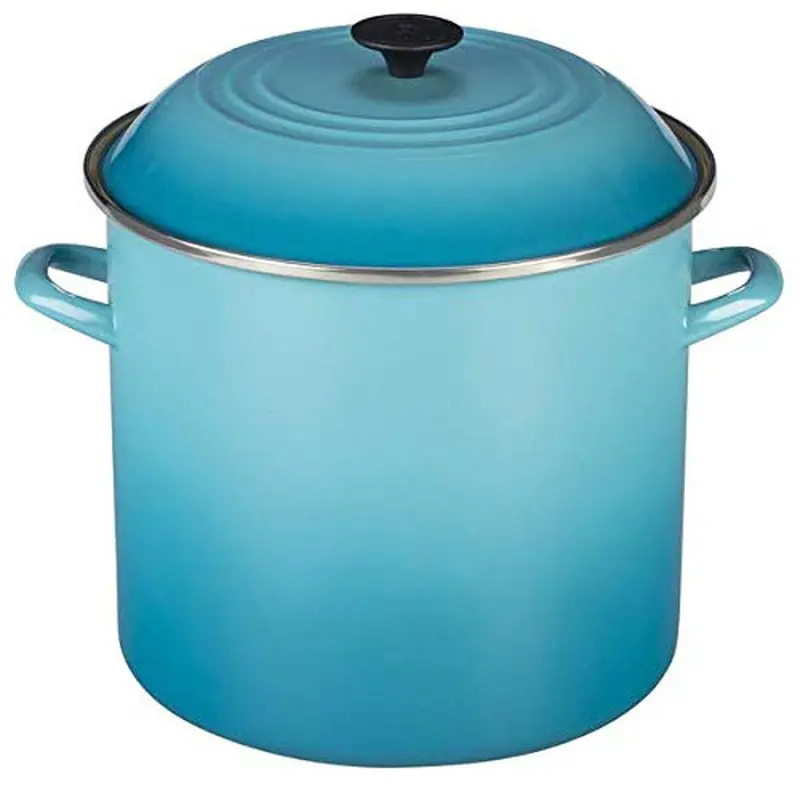 Le Creuset 16-Quart Enamel-Coated Steel Stockpot 1