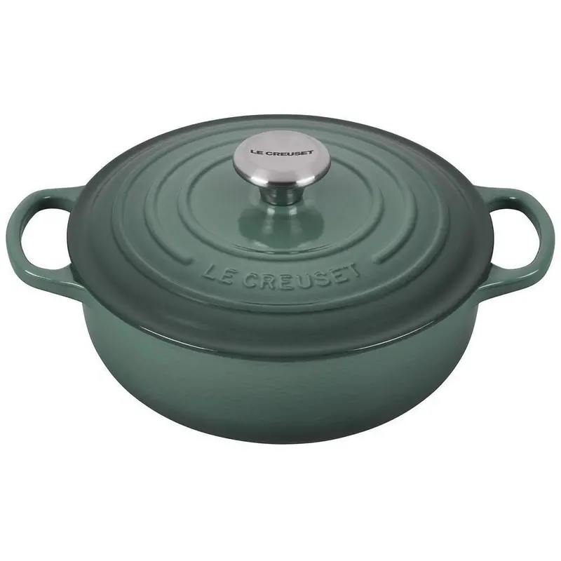 Le Creuset 3.5-Quart Signature Sauteuse Oven-Ready Pan 1