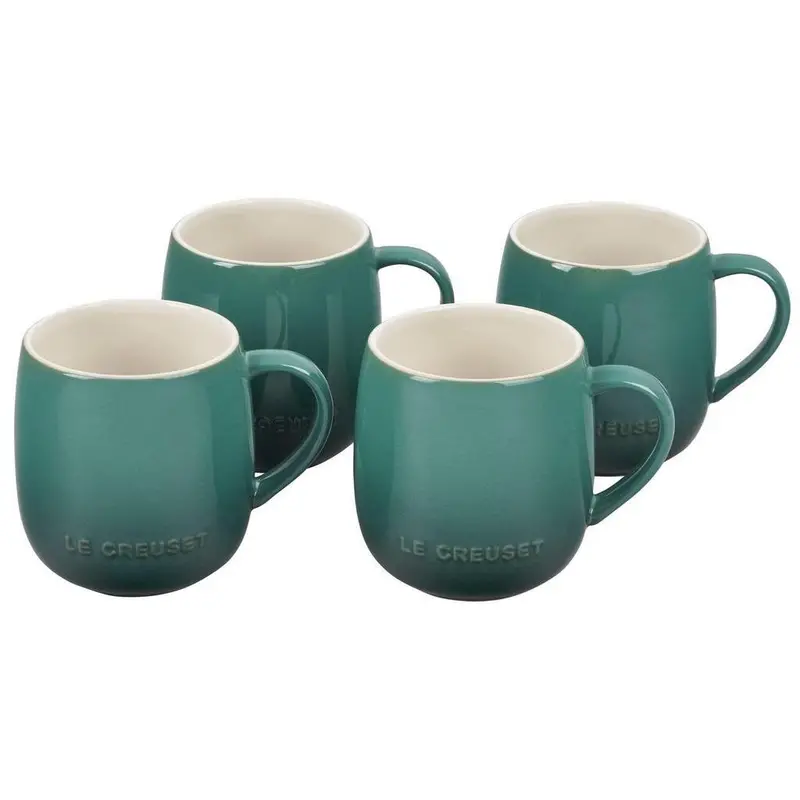 Le Creuset Heritage Stoneware Mug Set (4 X 13 Oz) 1