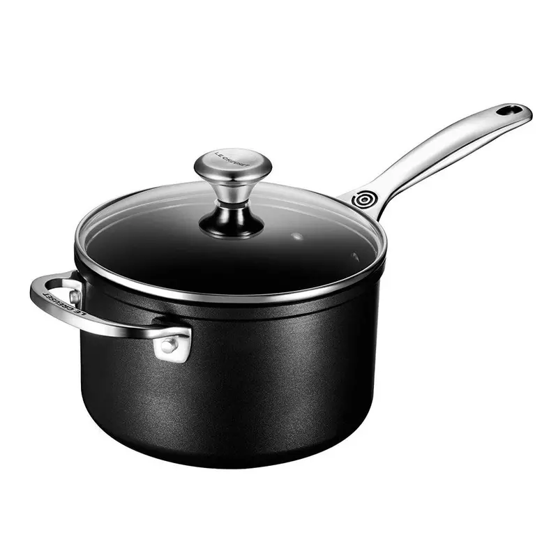 Le Creuset Toughened Nonstick Pro 3-Quart Saucepan With Glass Lid 1