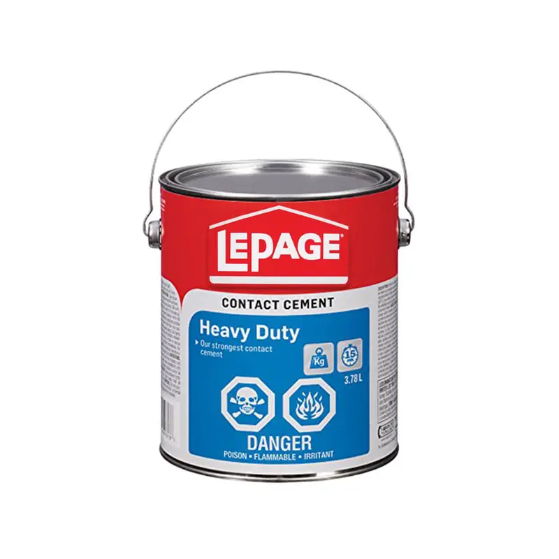 Lepage 2994433 Heavy-Duty Contact Cement – 3.8-Liter Industrial Adhesive 1