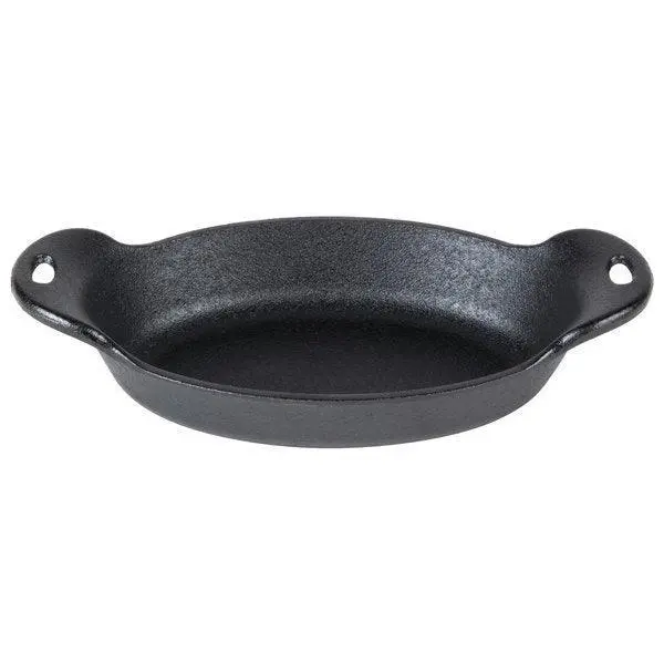 Lodge 16-Ounce Oval Cast Iron Mini Casserole Dish 1