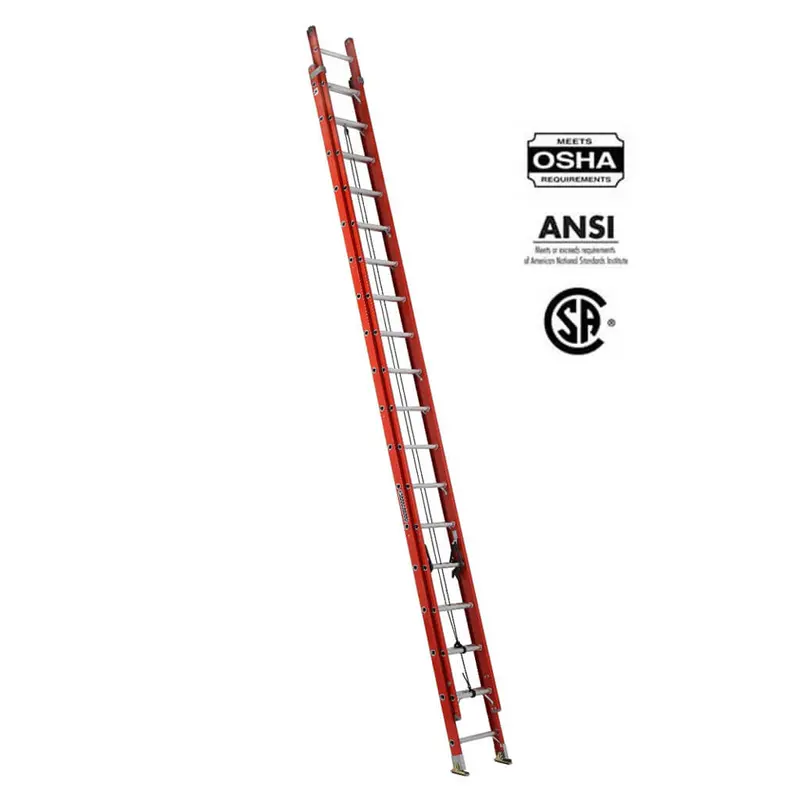 Louisville Fiberglass Extension Ladder – 36 Ft., Type Ia (300 Lb. Capacity) 1