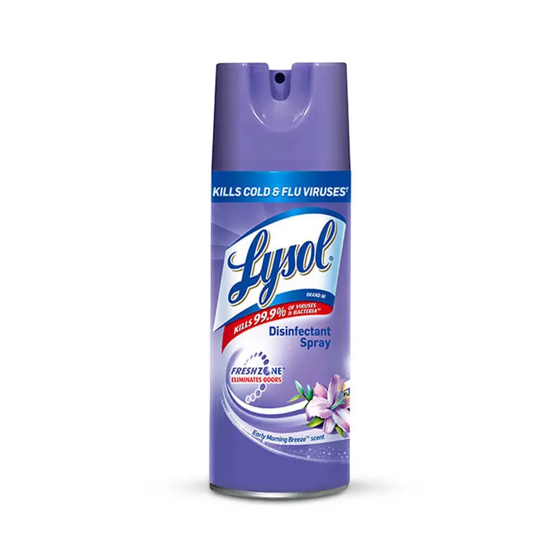 Lysol Disinfectant Spray – 350G Early Morning Breeze Scent For Germ Control 1
