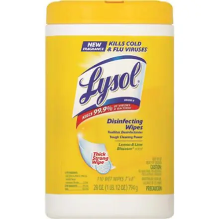 Lysol Disinfecting Wipes – Scented Formula, 110 Count Per Canister 1