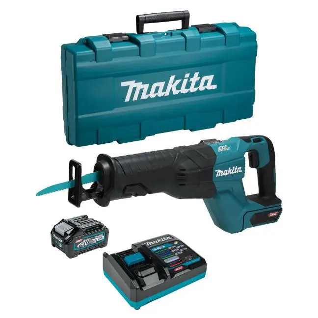 Makita 40V Xgt Brushless Reciprocating Saw Kit – 4.0 Ah Battery Included 1