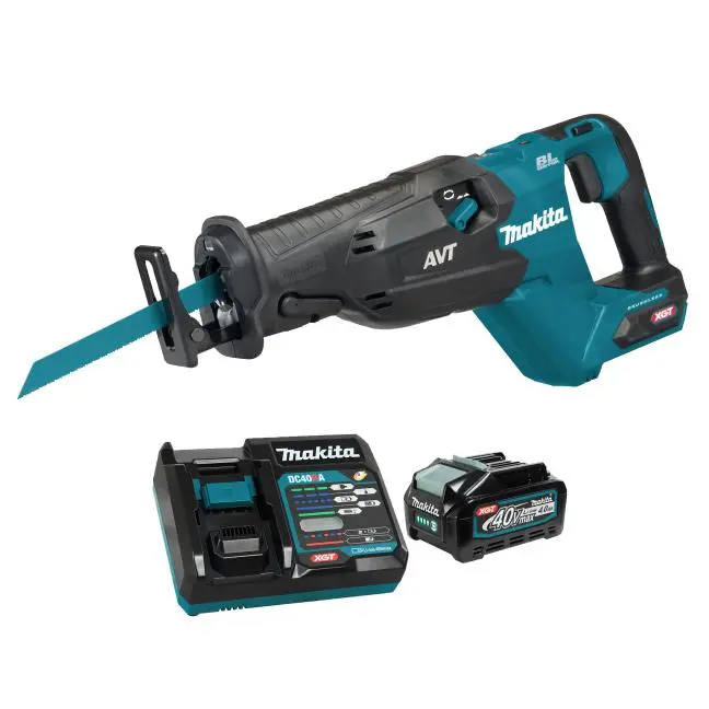 Makita Jr002Gm102 – 40V Xgt Brushless Reciprocating Saw Kit With Avt (1 × 4.0Ah Battery) 1