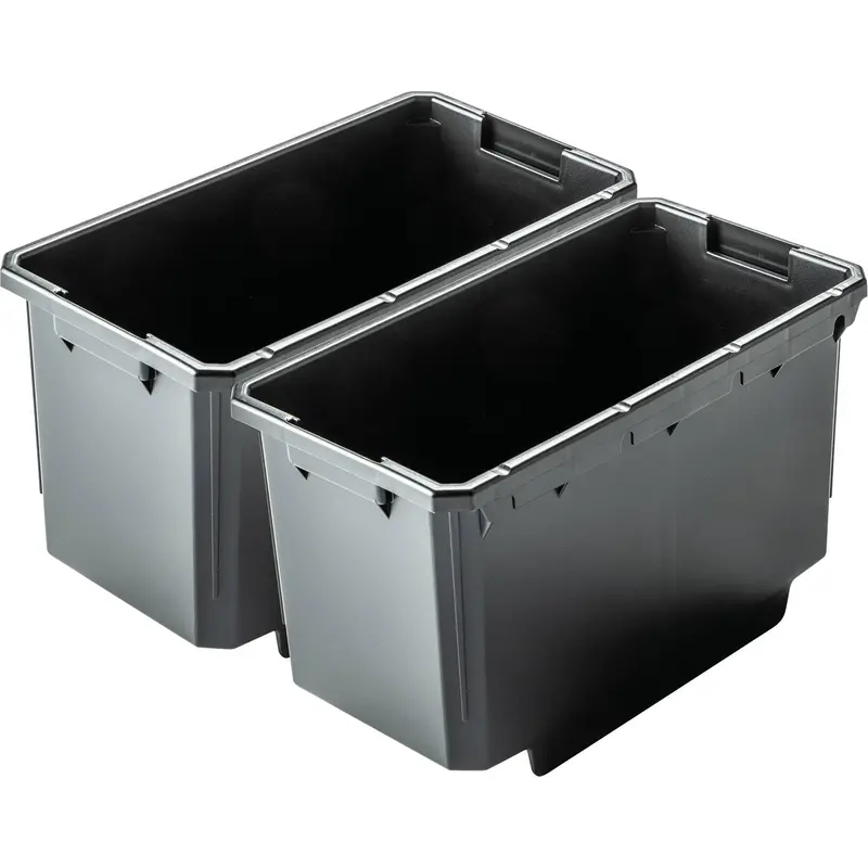 Makita Maktrak T-92156 Medium-Depth Bin Set — 2-Piece, Fits T-90043 And T-90065 Trays 1