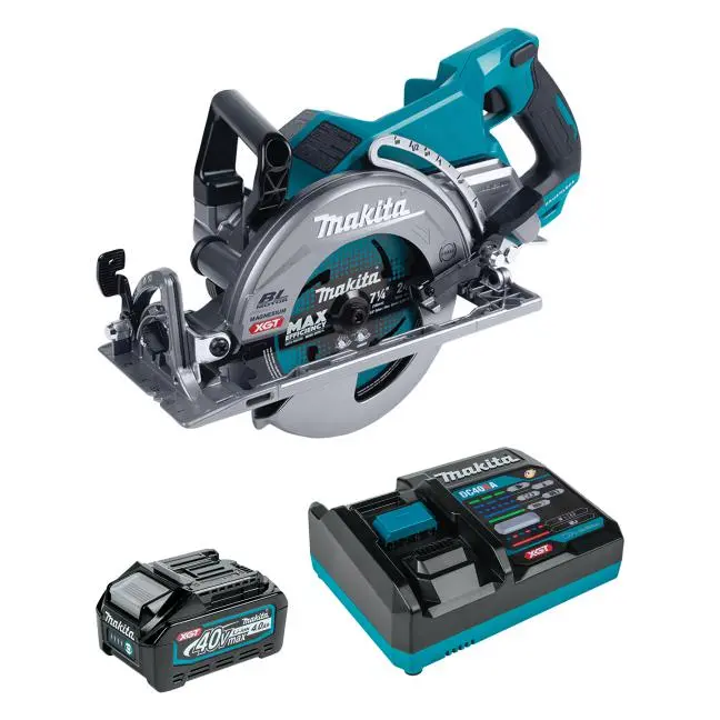 Makita Rs001Gm101 – 40V Xgt Brushless 7-1/4" Circular Saw Kit (1 × 4.0Ah Battery) 1